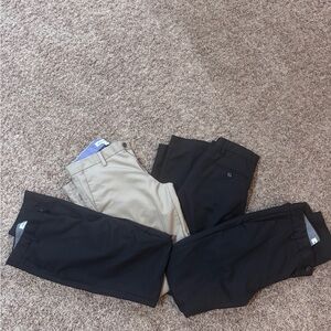 Amazon Essentials Men's Chino Pants in Black and Tan x4